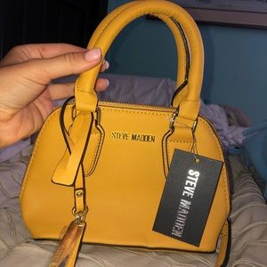 Steve Madden Yellow Purse